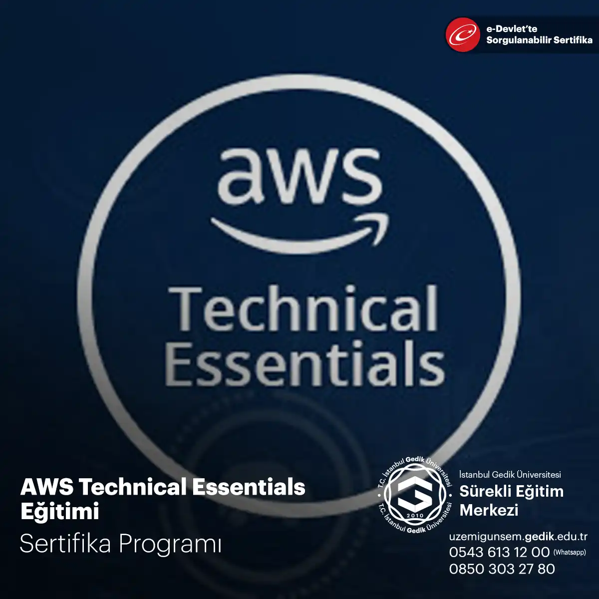 AWS Technical Essentials Eğitimi 
